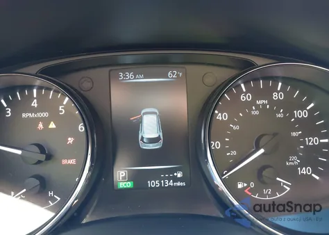 2017 Nissan Rogue Sv z USA, uszkodzony, nr VIN 5N1AT2MT6HC758250